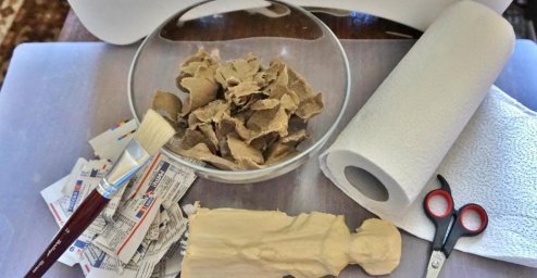 Способы изготовления папье маше.